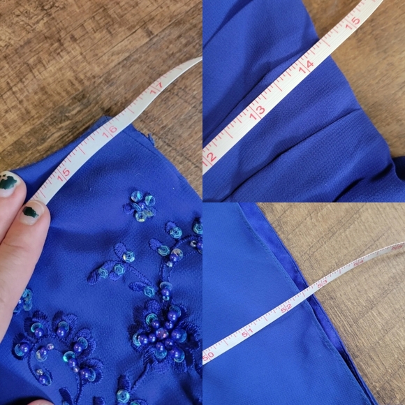 Golden Brides beaded bridesmaid/grad/prom dress - Picture 10 of 16